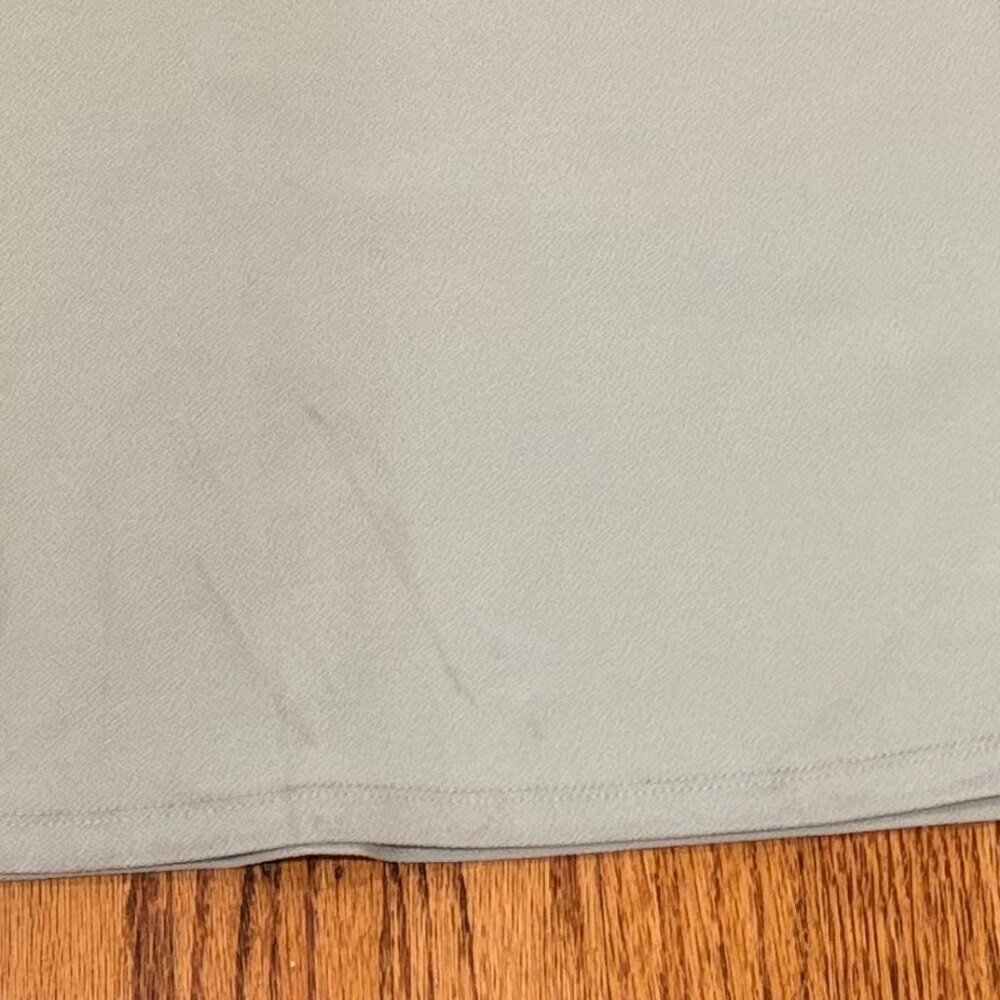 A&F Asymmetrical Ruched Maxi Dress - Light Blue - Size Medium - NWT - Picture 10 of 10